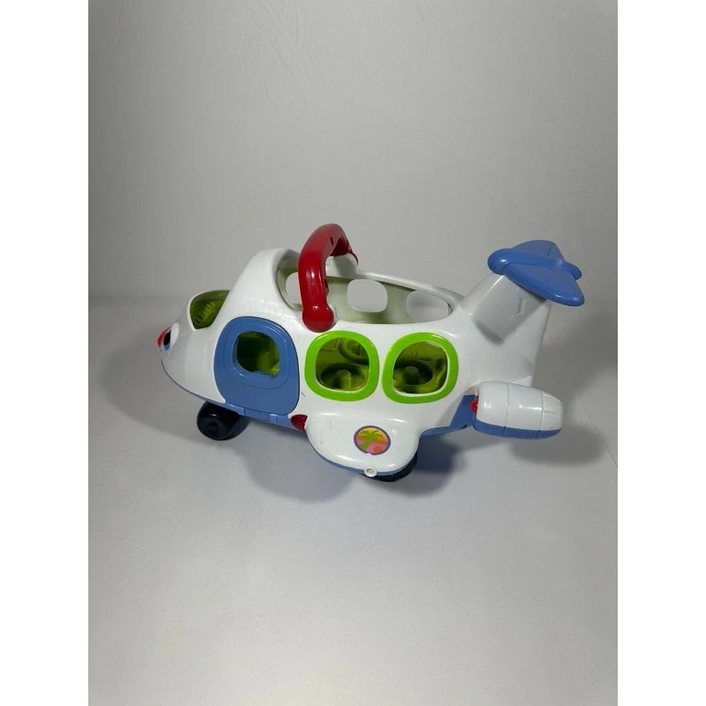 Fisher Price Little People Airplane Jet Lil Movers Lights Sounds 2005